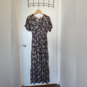 Melloday Navy Maxi Dress